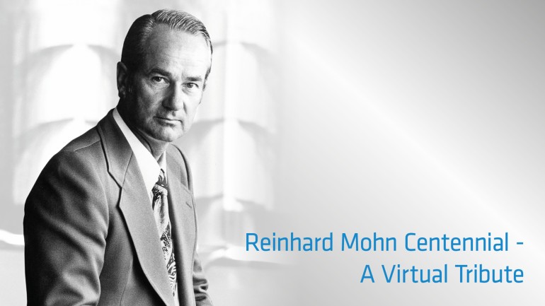 Bertelsmann Hosts “Virtual Tribute” SE Reinhard KGaA to - Co. Bertelsmann & Mohn